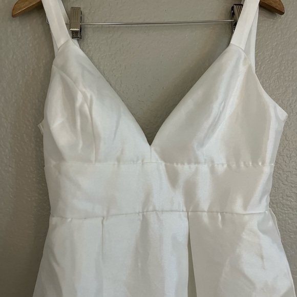 NWOT Lulus Ready For Romance Ivory Sleeveless Maxi Dress With Pockets - Picture 6 of 6